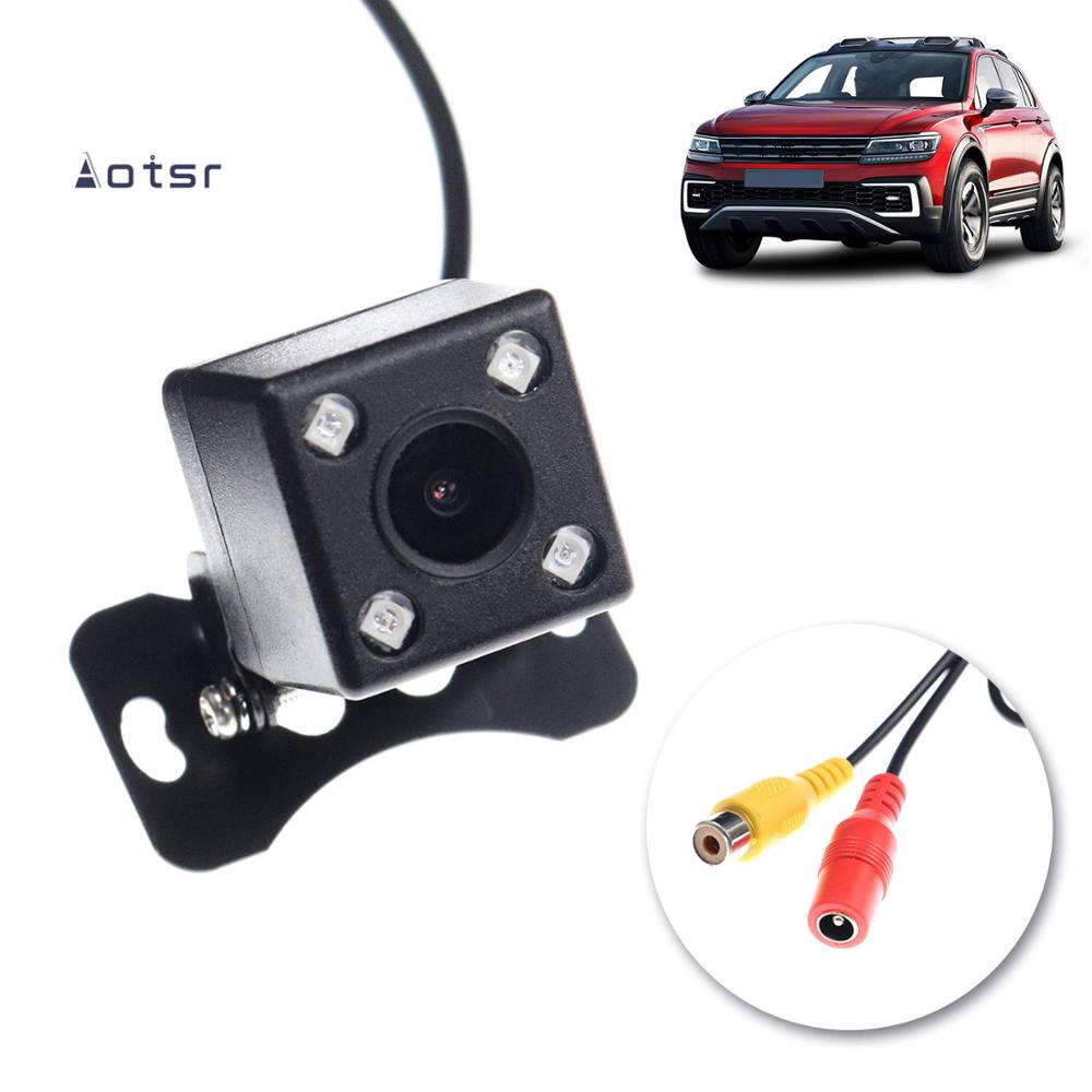AOTSR Rear View Camera Vehicle Folding Foldable Monitor Video System LED Waterproof Car Parking Monitor With Reverse Camera