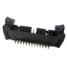 2.54mm(0.100") Pitch Male Ejector Header Header DIP 90° Double Row With Special Short Latch