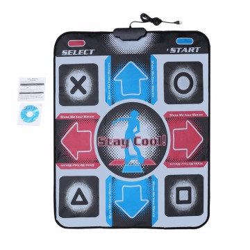 Dance Pad Dancing Step Dance Mat Pad Pads Dancer Blanket Equipment Revolution HD Non-Slip Foot Print Mat to PC with USB