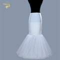 Hot Sale Cheap Mermaid Chemise Petticoat Crinoline Slip Underskirt For Mermaid Wedding Dress Bridal Gown 005