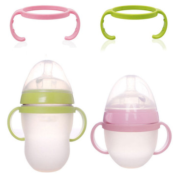 2Pcs Generic Bottle Handles for Como Tomo Comotomo Silicone Baby Feeding Bottle PP Material Baby Bottle Grip Handle