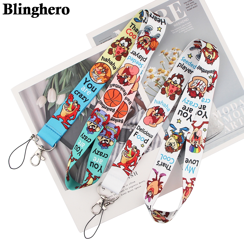 CA1580 Wholesale 10pcs/lot Monster Lanyard Cool Print Lanyards Strap Phone Holder Neck Straps Hanging Ropes Fashion Accessories