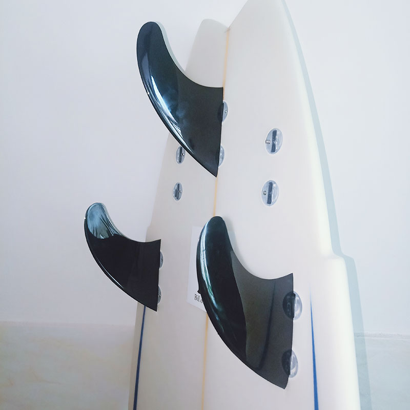 BiLong FCS soft fin plastic surfboard fin soft tail rudder three sets of paddle plate fin dimensions G5 wakeboard surf board fin