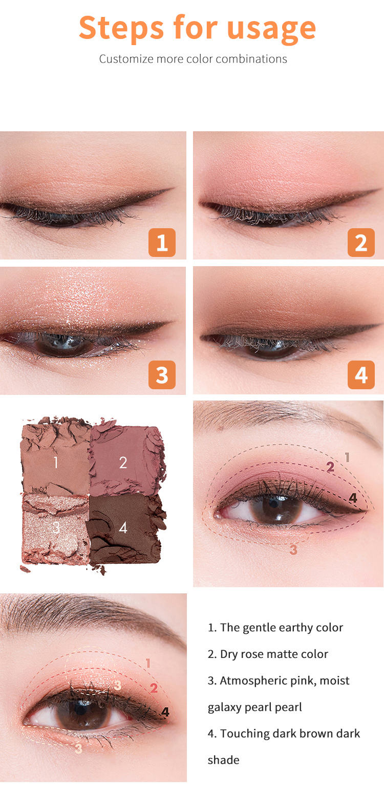 FOUR-WAY SHADOW PALETTE, 4-Shade Shadow6