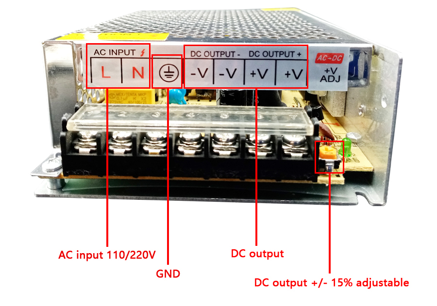 5V 12V 24V 36V Power Supply SMPS 5 12 24 36 V AC-DC 220V TO 5V 12V 24V 36V 1A 2A 3A 5A 10A 20A 30A Switching Power Supply SMPS