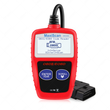 MS309 OBD OBD2 Scanner Code Reader Car MS 309 Auto Diagnostic Tool OBD 2 Car Diagnostic Engine Code Reader Better Than ELM327