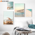 Nature Landscape Wall Art Scenery Picture Home Decor Sunshine Beach Sea Motor Homes Prints Canvas Painting Decoration Poster