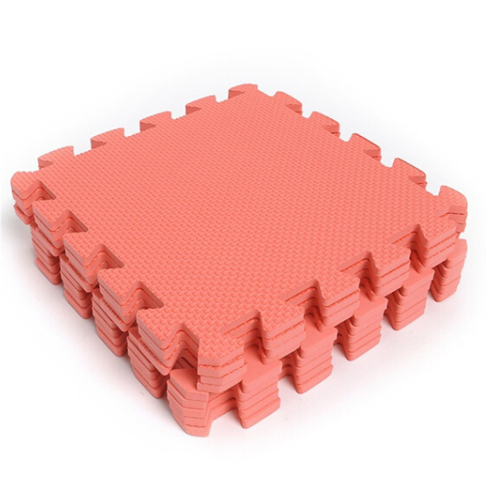 10Pcs 30cmX30cm Foam Puzzle Kids Rug Carpet Split Joint EVA Baby Play Mat Indoor Soft Activity Puzzle MatsEach