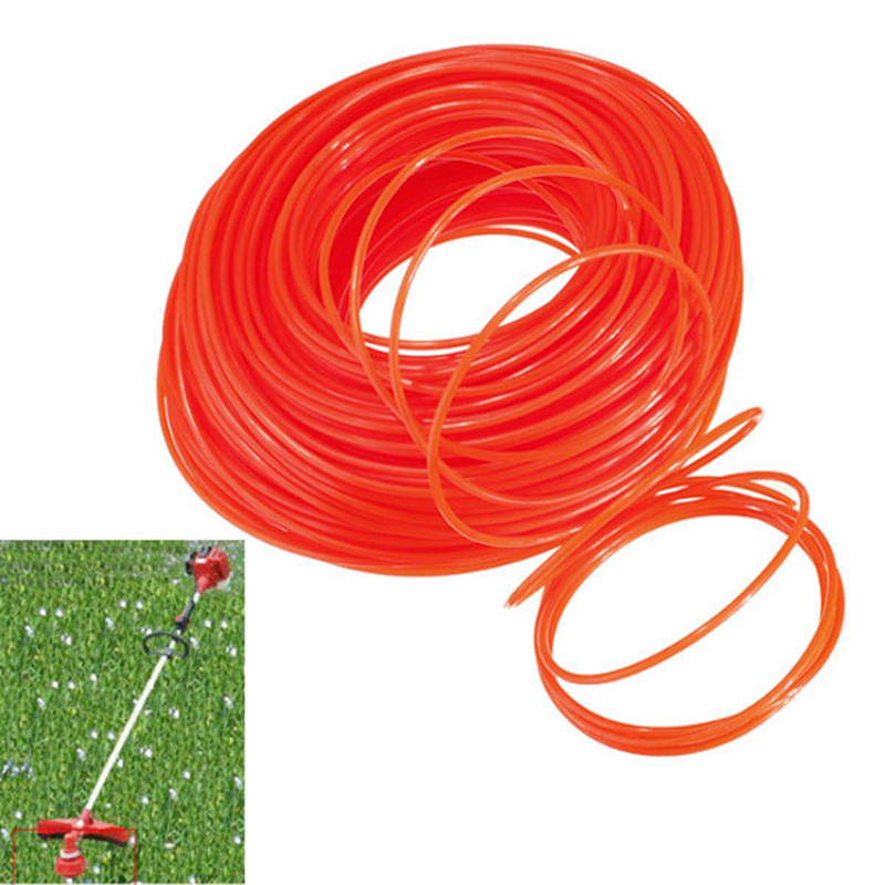 2.4mm Diameter Grass Trimmer Line Brush Cutter Power Nylon Twist Rope Cut weed Line Grass Trimmer Nylon Cord Chainsaw