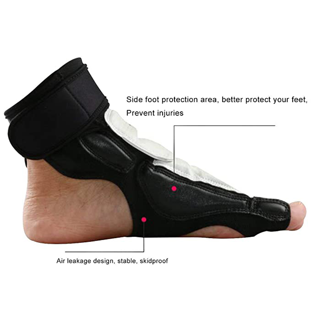 Adult Child Protect Socks Taekwondo Foot Protector Ankle Support Fighting Foot Gloves Guard Kickboxing Boot WTF Approved Protect