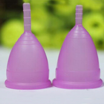NEW 1Pc/lot Reusable Medical Grade Silicone Menstrual Cup Feminine Hygiene Product Lady Menstruation
