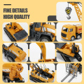 Alloy Engineering Car Truck Toys for Boys Xmas Birthday Gifts Bulldozer Excavator Forklift Vehicles Kids Education Toys Juguetes