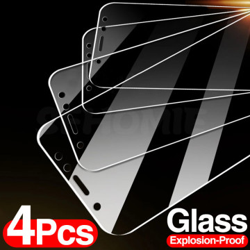 4Pcs Tempered Glass For Huawei P30 P40 Lite P20 P Smart 2019 Screen Protector Protective Glass For Huawei Mate 30 20 Lite Film