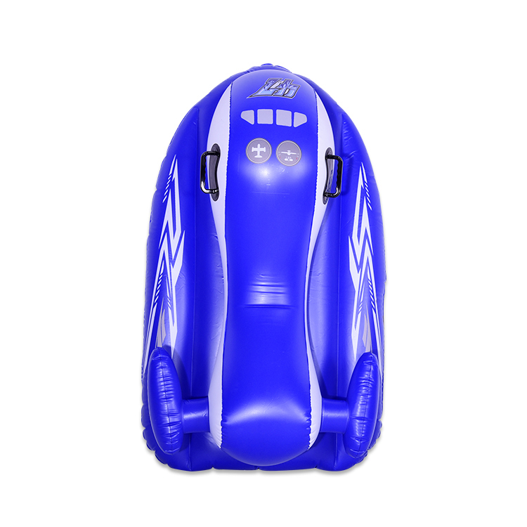 Airplane-shaped inflatable water seat for children