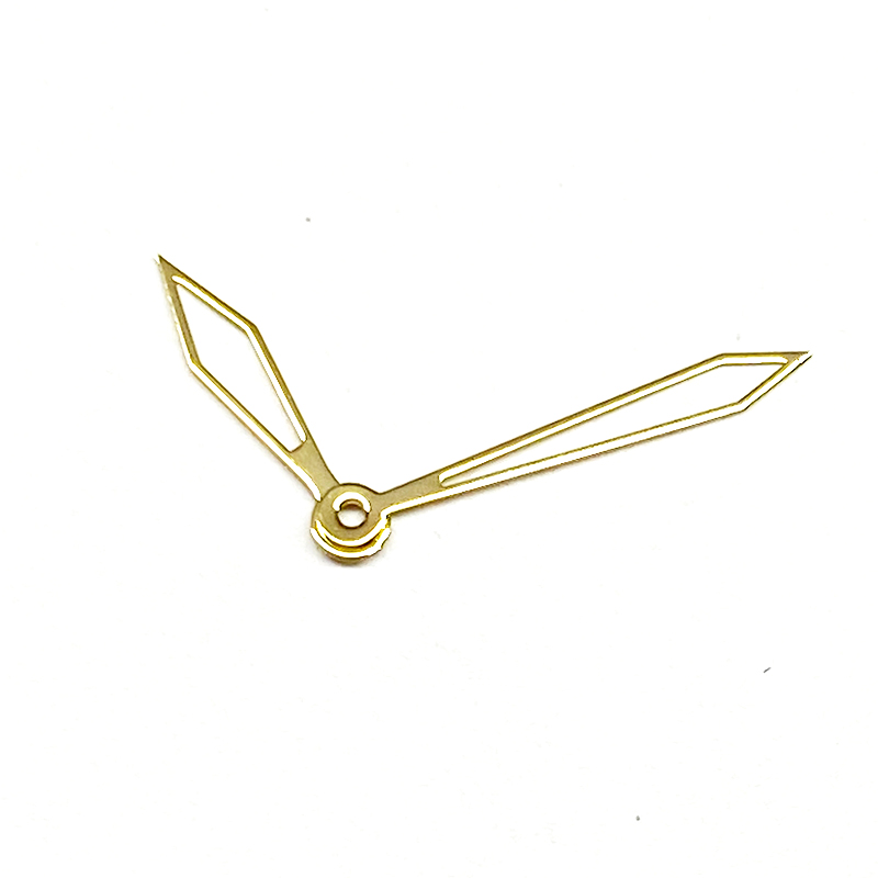 Heigtened hand tube watch hands custom