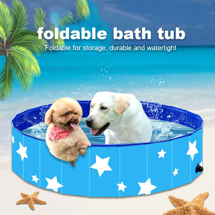 Folding Dog Pool Large