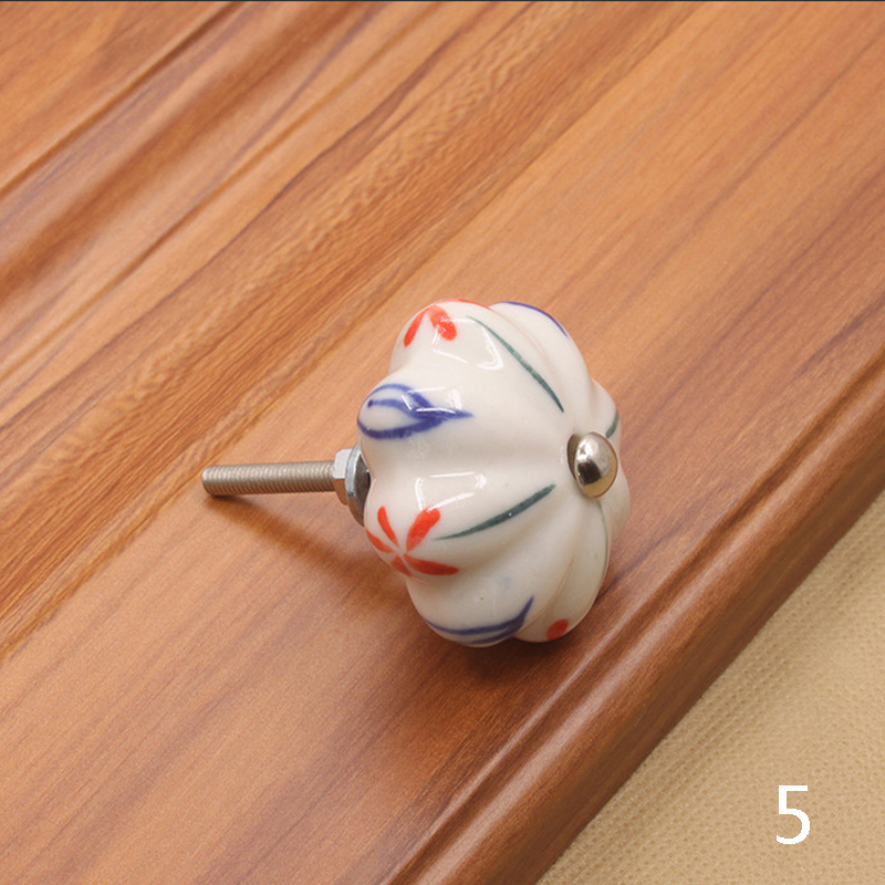 Antique Ceramic Handle Bedroom Drawer Cupboard Bedroom Cabinet Knobs Door Furniture Box Handle Pulls Home Decoration