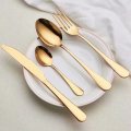 Spklifey Cutlery Forks Knives Spoons Tableware Gold Cutlery Set Stainless Steel Fork Spoon Knife Set Dining Set Dropshipping