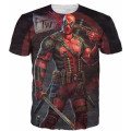 Cheap Polyester Short Sleeve Spiderman 3D Printed T shirts