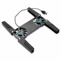 2 Fans Foldable Laptop Cooling Cooler Pad Stand USB Powered For Laptop Notebook Octopus USB Double Cooling Fan