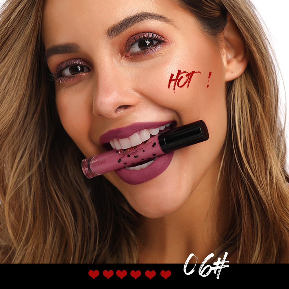 Pudaier 12 Colors Semi Matte Lipstick Waterproof Long Lasting Not Fade Lipgloss For Lips Makeup Tint Official Product