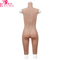 5th Generation Silicone BodySuit G Cup Breast Forms Crossdresser Silicon Boobs With Fake Vagina Catheter Inside Anus Can Open