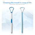 1PC Tongue Brush Portable Tongue Scraper Cleaner Home Brush Oral Care Toothbrush Tongue Cleaning Tool Fresh Breath
