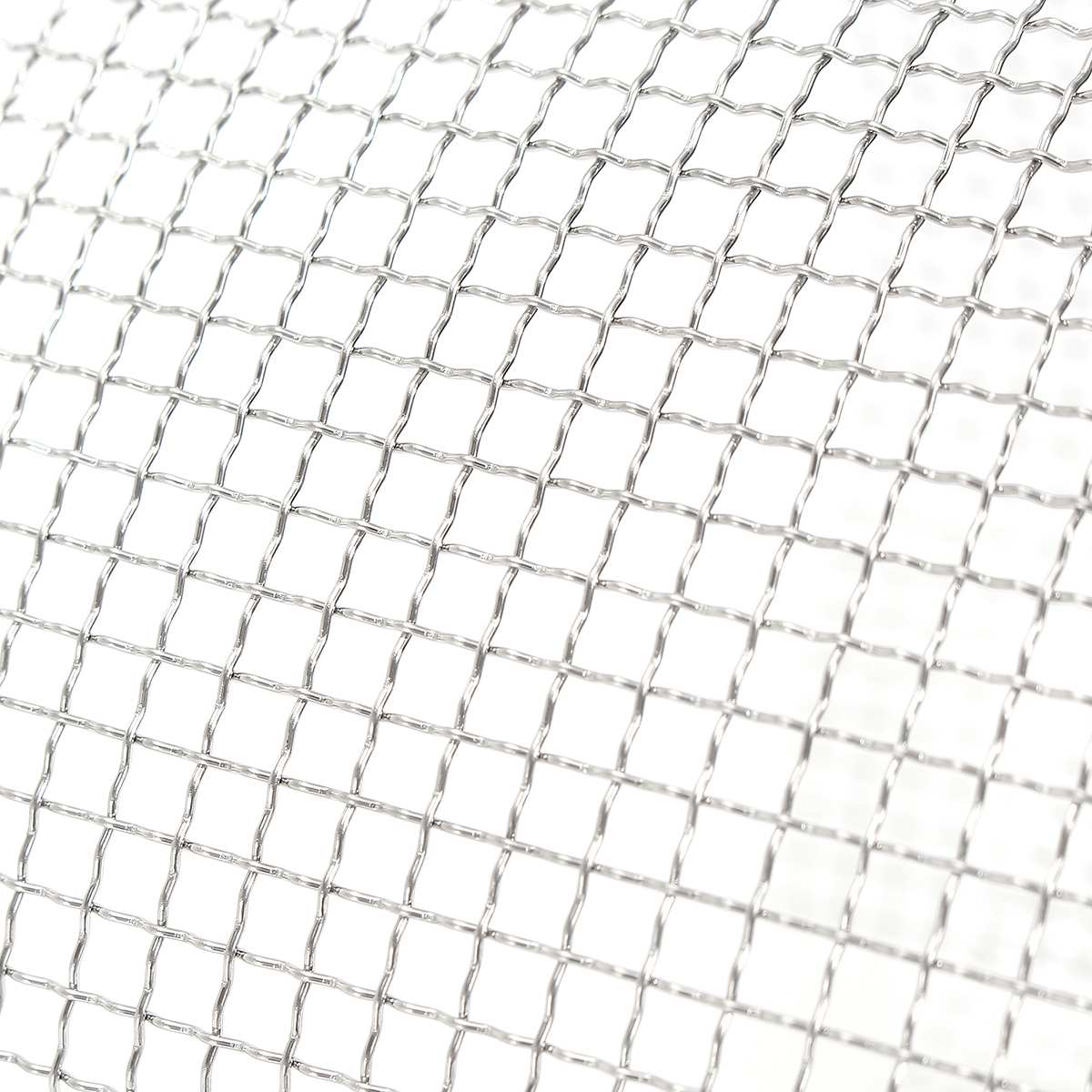 1pc Barbecue Stainless Steel Woven Wire 304 Mesh Fine Wire Square Cloth Screen Filter Square Sheet 4~100 Grill 6''x 36''