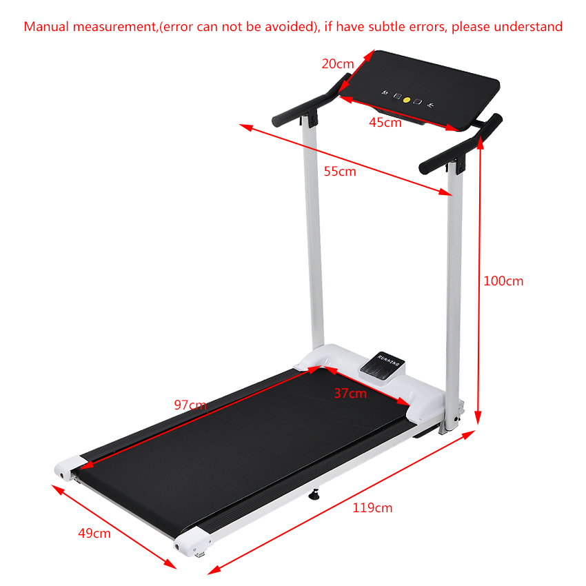 Multifunctional Running Treadmills Indoor Exercise Equipment Gym Folding House Fitness Mini Fitness Slim Mini Walking