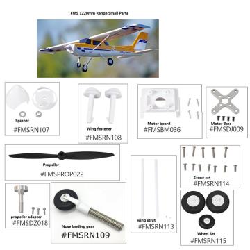 Small Part for FMS Model 1220mm Ranger EPO Trainer RC Plane