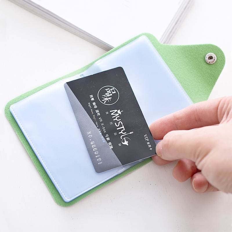 24 Holders PU Leather Card Holder Card Case Business Men Women Credit Passport Card Bag ID Passport Card Wallet F065