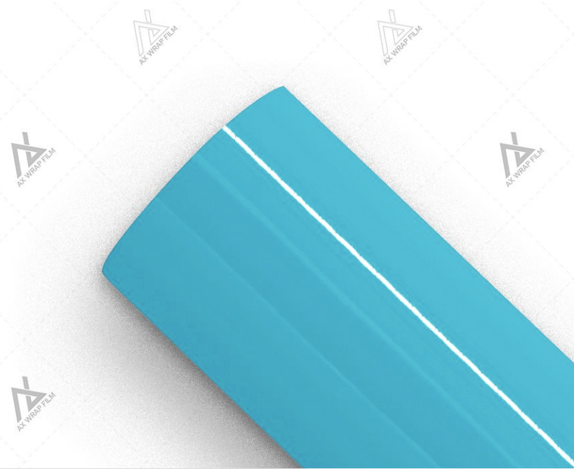 Curacao Blue Vinyl Wrap Film