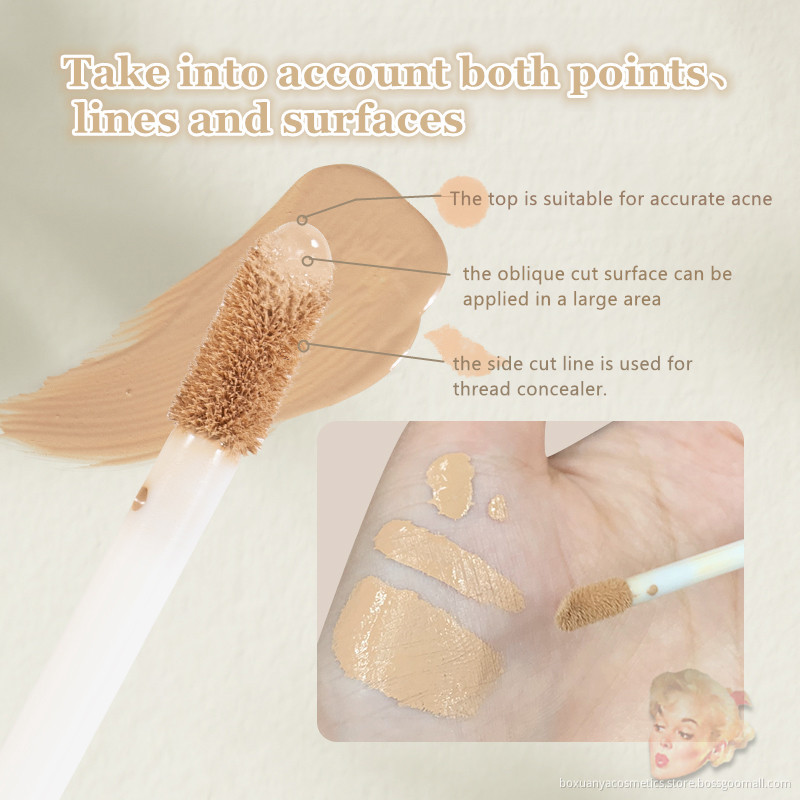 Translucent and soft concealer