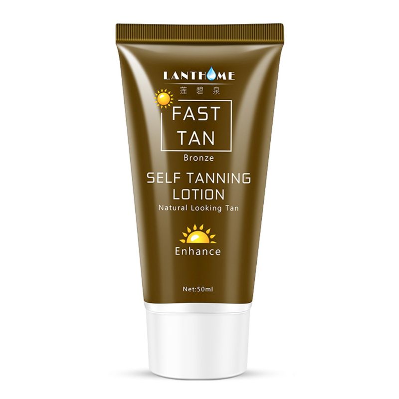 Body Bronze Natural Bronzer Sunscreen Self Sun Tan Enhance Lotion Tanning Cream