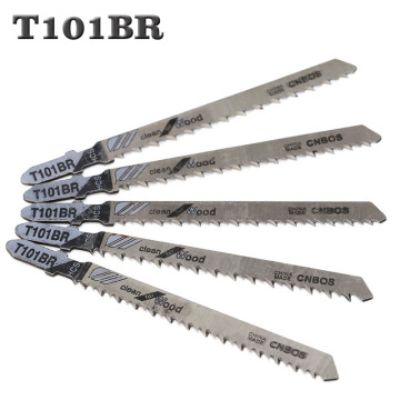 5PCS Saw Blades T101BR Clean Cutting For Wood PVC Fibreboard Reciprocating Saw Blade Power Tools