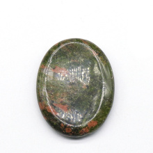 Unakite Thumb Worry Stone Anxiety Healing Crystal Therapy Relief