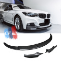 Carbon Fiber Front Bumper For BMW 3GT F34 Spoiler Front Lip 2013-2017 M Sport Body Kits Car Styling