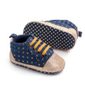New Sequin Star Infant Canvas baby shoes Soft moccasins sneakers Toddler first walkers Girls boys lace-up Casual shoes
