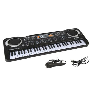 61 Key Music Electronic Keyboard Digital Piano Organ with Microphone Drop Shipping