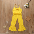 2020 Baby Summer Clothing Newborn Kids Baby Girls Sleeveless Top Romper Jumpsuit Cotton Outfits Clothes 1-6Y
