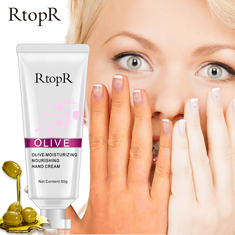 Olive Depth Replenishment Moisturizing Hand Cream Nourishing Anti Chapping Anti Aging Hand Mask Whitening Repair Hand Care TSLM1