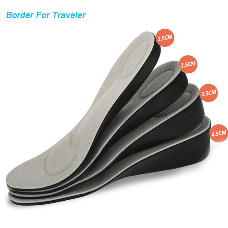 Mch01 Height Increase Insole For Men Women 1 .5 Cm Grow Taller Increase Height Shoe Pad Heel Lift Taller Pad