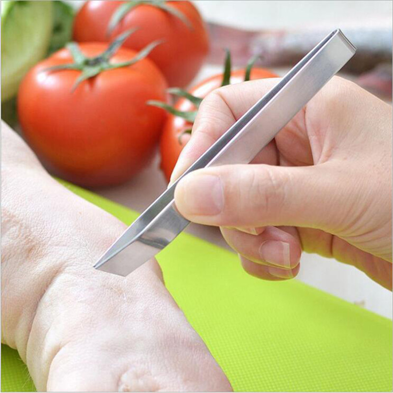 Stainless Steel Fish Bone Tweezers Remover Pincer Puller Tongs Pick-Up Seafood Tool Kitchen Tweezer