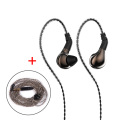 BLON BL-03 BL03 10mm Carbon Diaphragm Dynamic Driver In Ear Earphone HIFI DJ Sport Earphone Earbuds Detachable 2PIN Cable AK