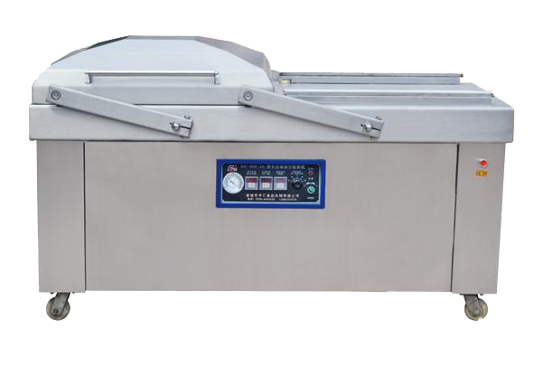 double vacuum packaging machine