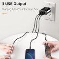 QGEEM 3 USB Charger for iPhone Quick Charge 3.0 Fast Charger for Xiaomi QC 3.0 Portable Phone Charger Charging Adapter