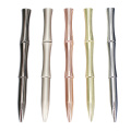 JNMZAUM brand5 color metal pens silver gold grey black gel pen student ballpoint pen business promotional gift pen set brass
