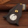 GALINER Cigar Cutter Stainless Steel Pocket Sigaar Guillotine Cutting Wood For Cohiba Cutter Cigar Accessories W/ Gift Box