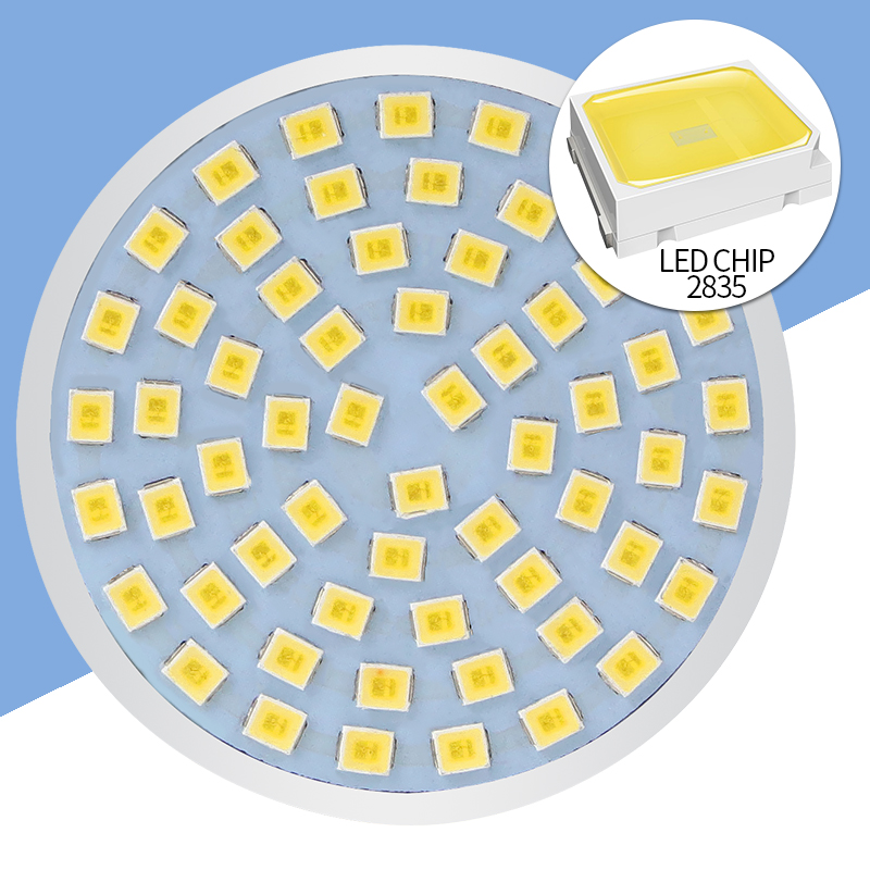 E27 LED Lamp GU10 Spotlight Bulb E14 Lampada 48 60 80leds lampara GU 10 Bombillas Led 220V MR16 gu5.3 Spot Light B22 3W 5W 7W