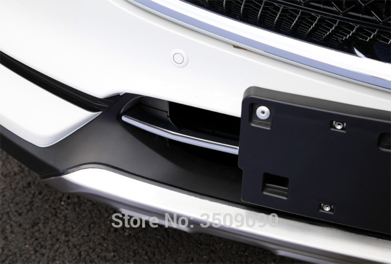 For Mazda CX-5 CX5 2017 2018 2019 KF Refit Front Hood Billet Grille Grill Mesth Horizontal Car Stickers Car Styling